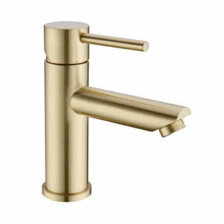 Kitchen basin Vanity mixer tap brushed brass