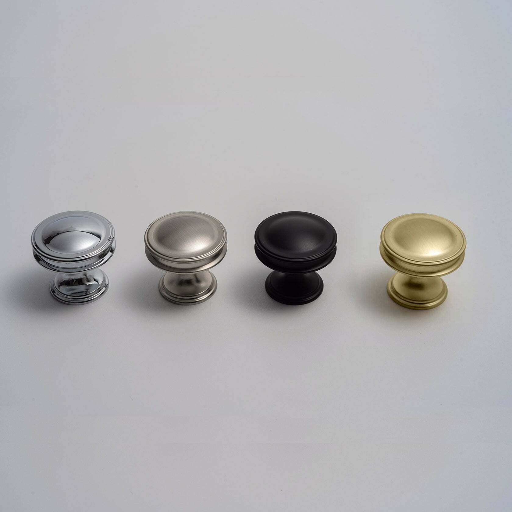 Kitchen drawer knobs Port Lincoln Matt black / brushed brass /Brushed  nickel /chrome / Matt white